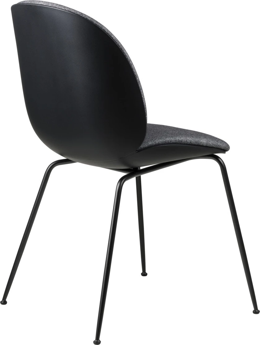 Gubi Beetle Stuhl Gepolstert Vorderseite / Kegelförmige Basis, Plain 0023 4 Gubi Beetle Stuhl Gepolstert Vorderseite / Kegelförmige Basis, Plain 0023 – Bild 2