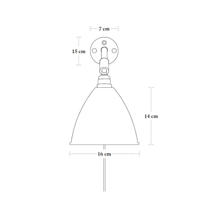 Gubi Bestlite BL7 Wandleuchte, Chrom 4 Gubi Bestlite BL7 Wandleuchte, Chrom – Bild 2