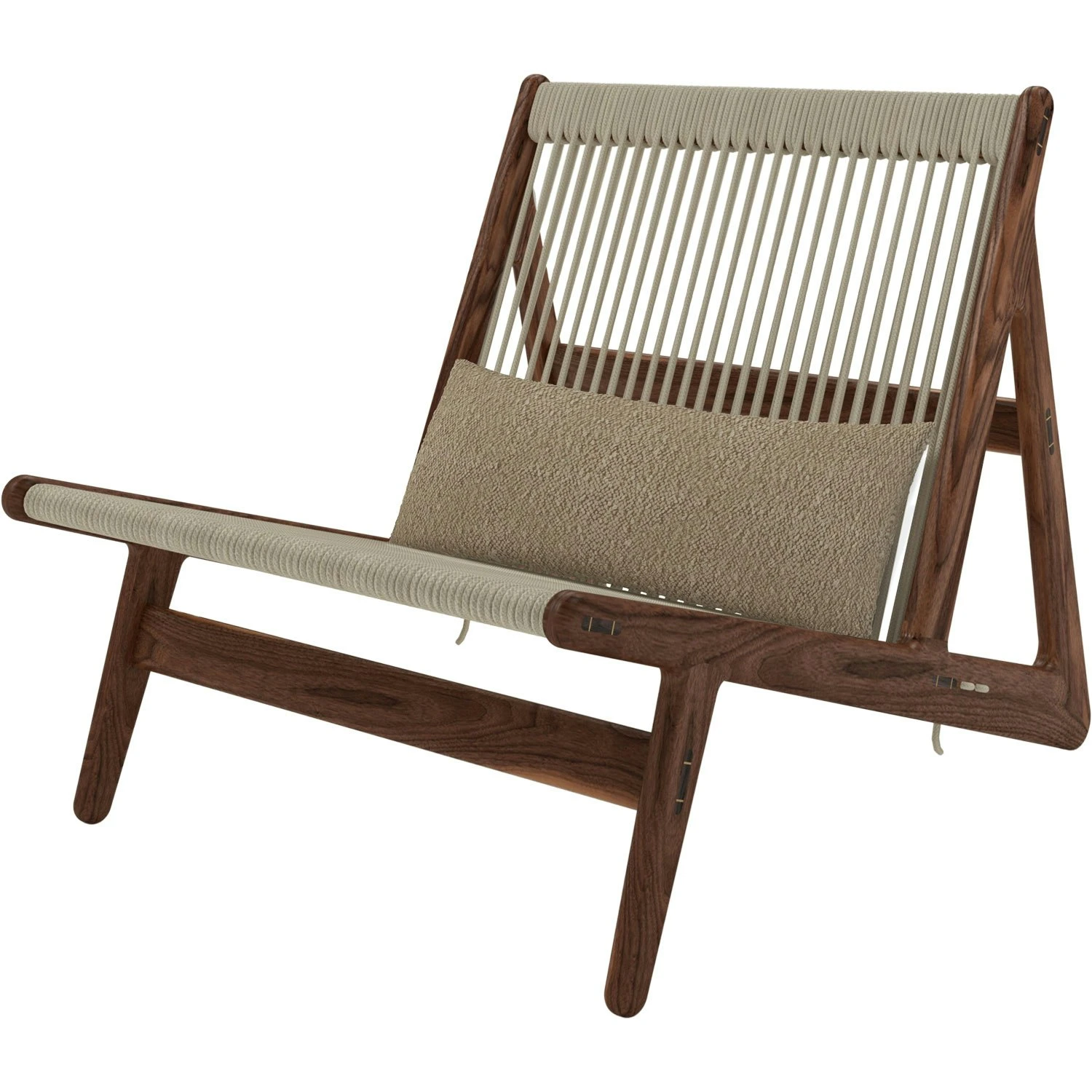 Gubi MR01 Initial Stuhl, Geölt Amerikanisch, Walnussholz 4 Gubi MR01 Initial Stuhl, Geölt Amerikanisch, Walnussholz – Bild 2