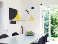 Gubi Semi Hängelampe Ø 60 Cm, Messing -Heimdekoration Rabatt gubi semi deckenleuchte 60cm chrom 3