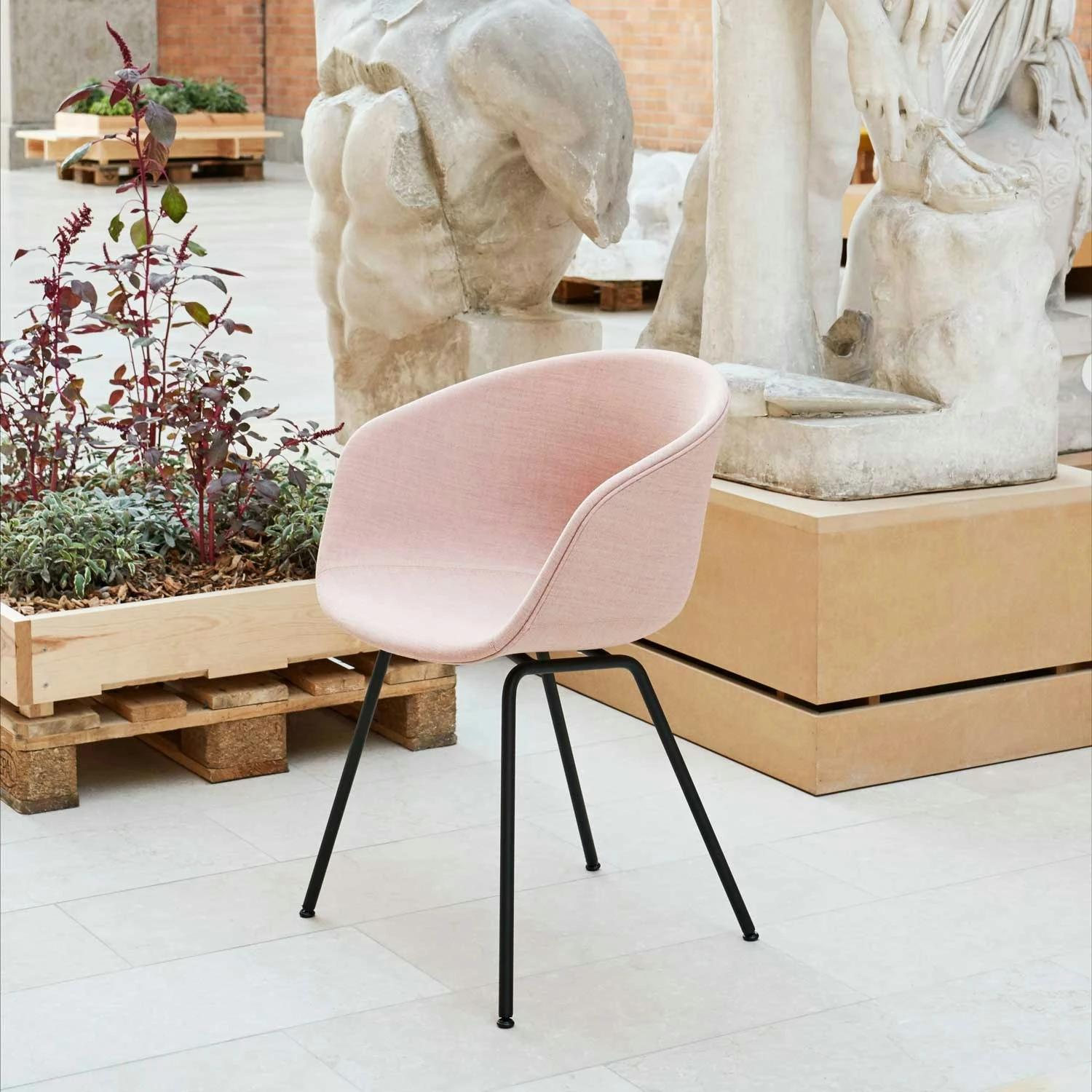 Hay AAC 27 Stuhl, Schwarze Beine / Remix 612 4 Hay AAC 27 Stuhl, Schwarze Beine / Remix 612 – Bild 2