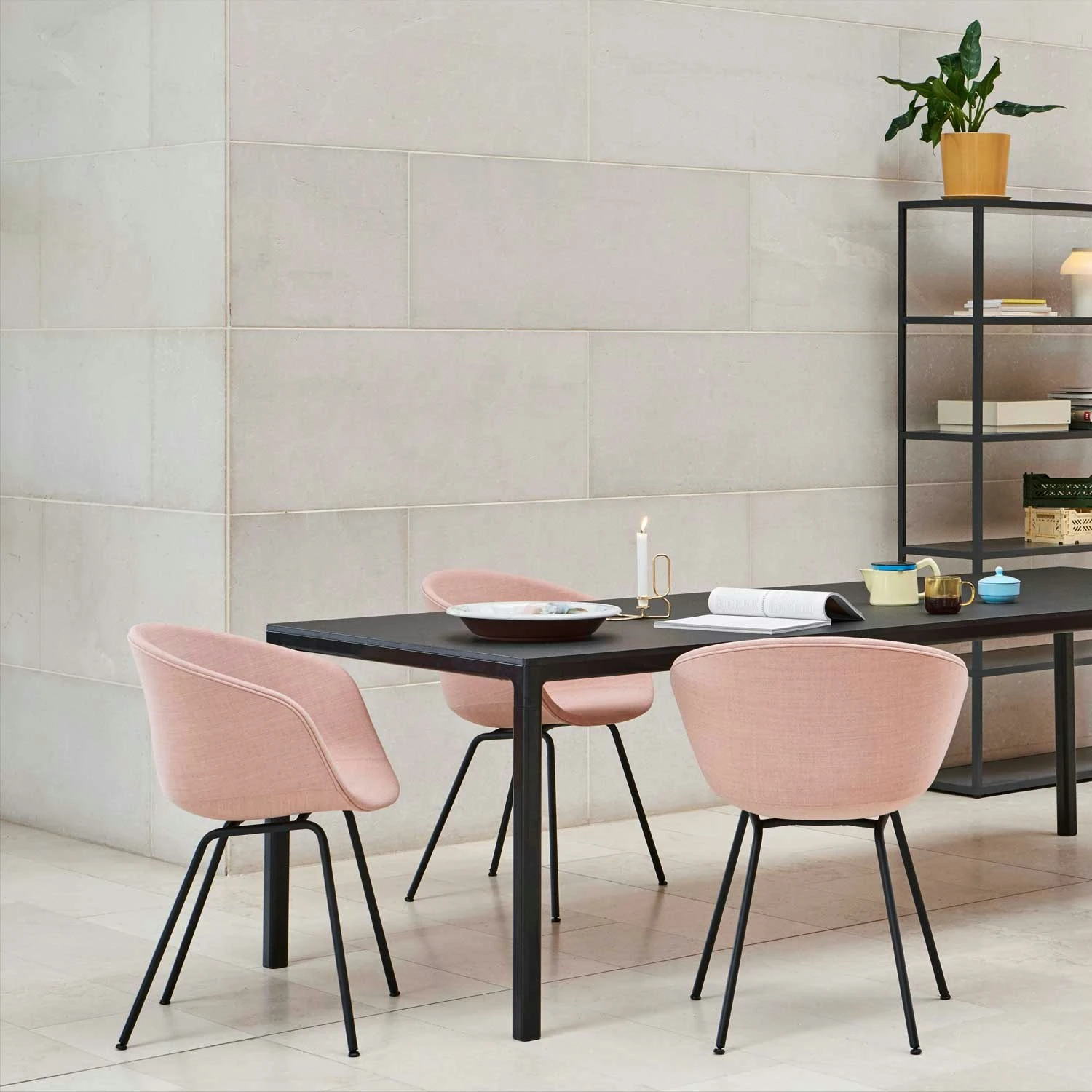 Hay AAC 27 Stuhl, Schwarze Beine / Remix 612 6 Hay AAC 27 Stuhl, Schwarze Beine / Remix 612 – Bild 4