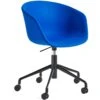 Hay AAC53 Stuhl 5 Star Swivel, Schwarz / Divina Blue -Heimdekoration Rabatt hay aac53 chair 5 star swivel black 3