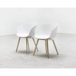 Hay About A Chair 22, Weiß/Eiche -Heimdekoration Rabatt hay about a chair 22 7