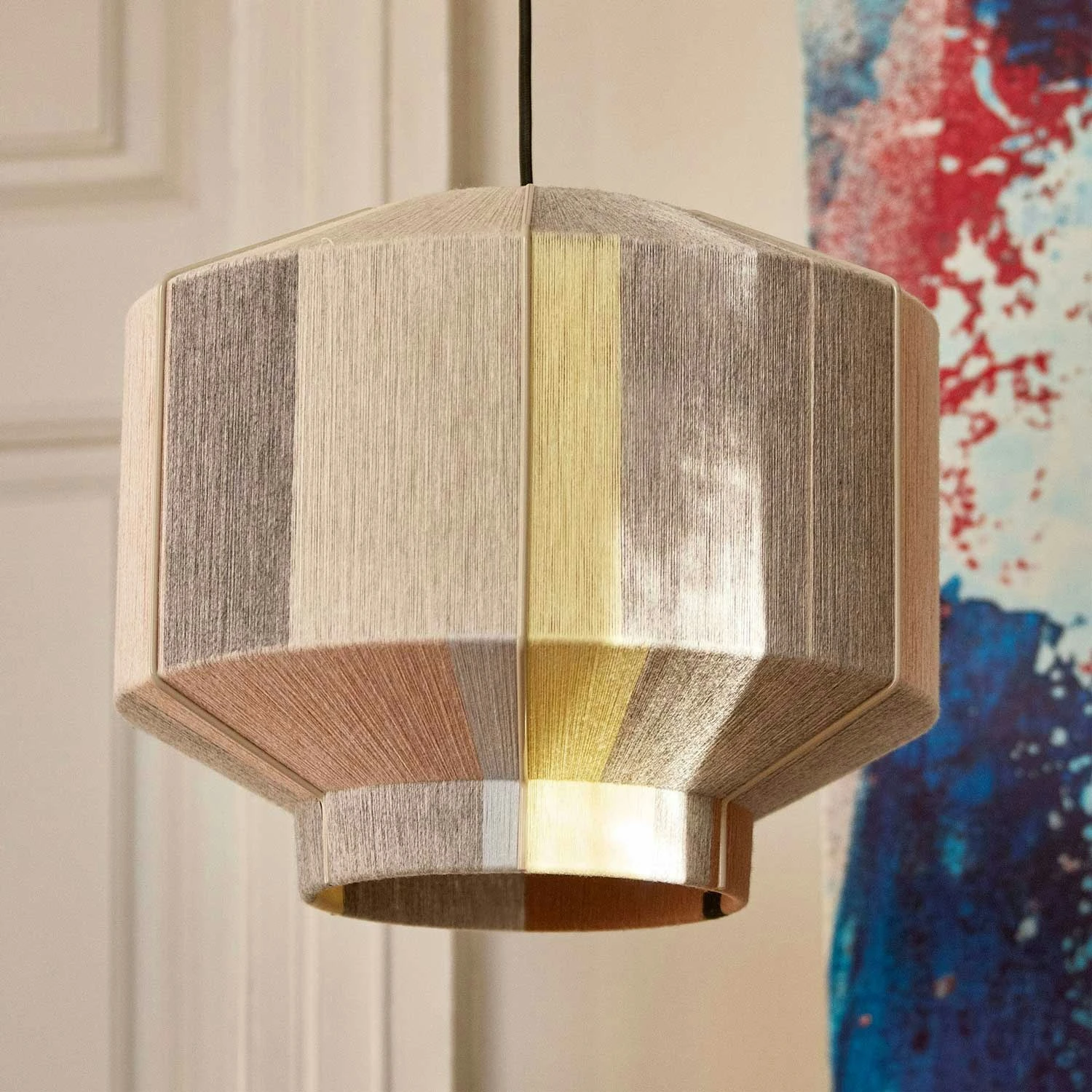 Hay Bonbon Lampshade Ø38cm M, Ice Cream 6 Hay Bonbon Lampshade Ø38cm M, Ice Cream – Bild 4