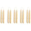 Hay Mini Swirl Kerze 10-er Set, Beige
