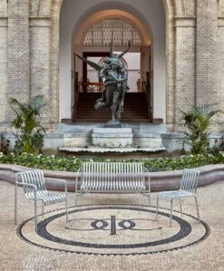 Hay Palissade Stuhl, Feuerverzinkt -Heimdekoration Rabatt hay palissade stuhl 16