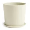 Hay Botanical Topf Mit Teller Off-white , 13,5 Cm 1 Hay Botanical Topf Mit Teller Off-white , 13,5 Cm -Heimdekoration Rabatt hay pflanzent mit teller cremefarben 3