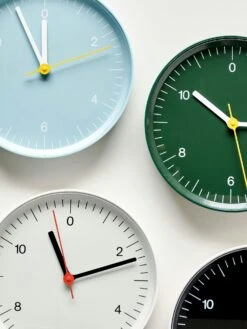 Hay Wall Uhr, Schwarz -Heimdekoration Rabatt hay wall clock black 8