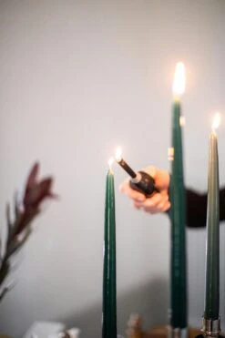 Tafelkerzen 6 Stk., Antique Green -Heimdekoration Rabatt hilke collection tafelkerzen 6 stk 43