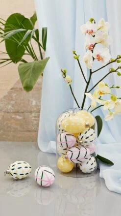 Holmegaard Osterdeko 7.5 Cm Leaf, Rosa -Heimdekoration Rabatt holmegaard souvenir easter paskhange h75 leaf 3