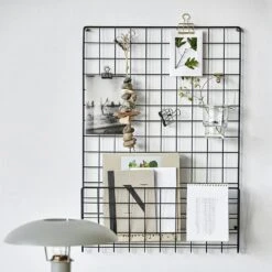 House Doctor Mesh Schwarzes Brett, Schwarz -Heimdekoration Rabatt house doctor mesh schwarzes brett 2