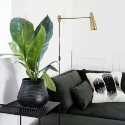 House Doctor Precise Wandlampe 21cm, Messing -Heimdekoration Rabatt house doctor precise wandlampe messing 3