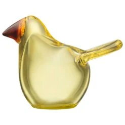 Iittala Birds By Toika Flycather Glasdekoration, Zitrone