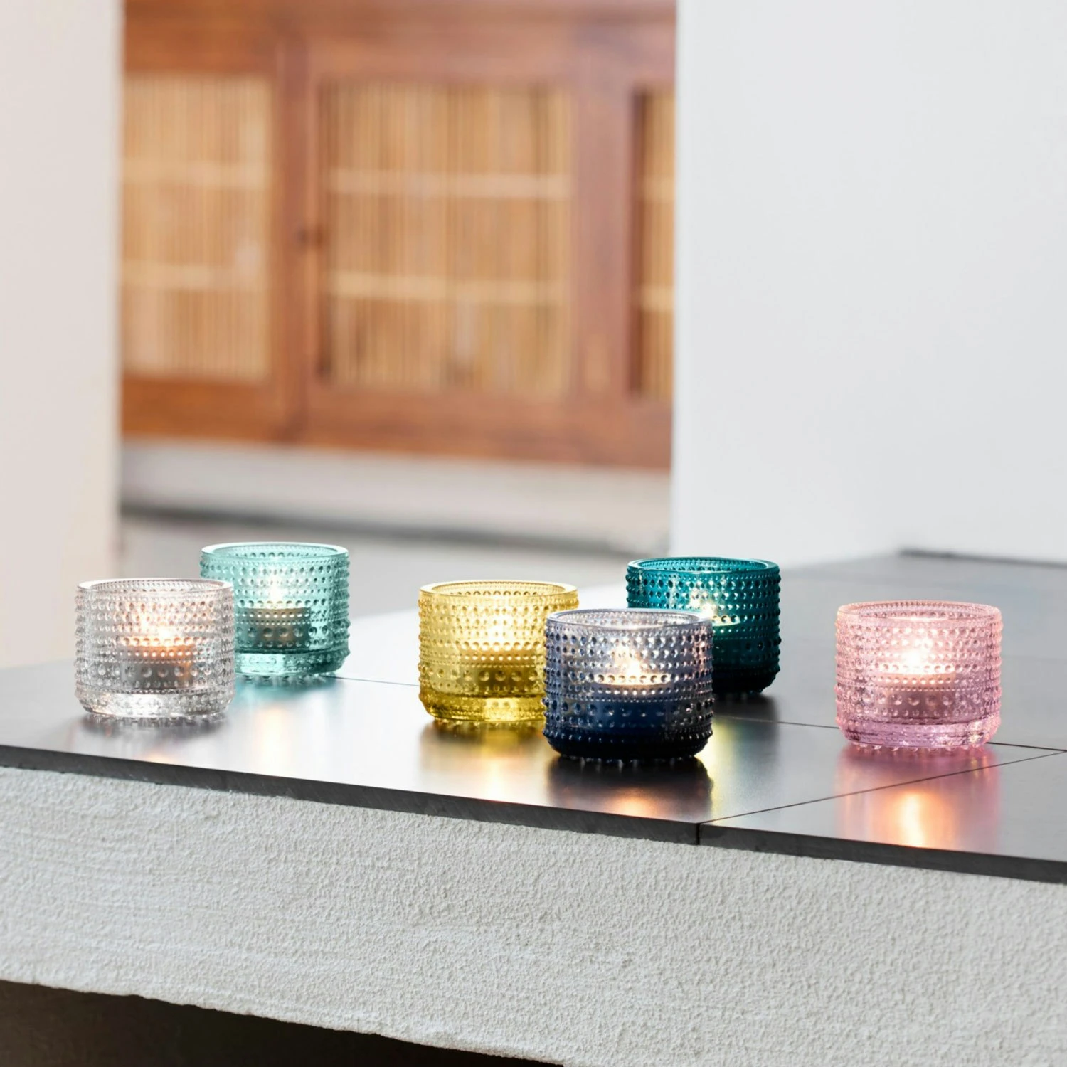 Iittala Kastehelmi Laterne 6,4 Cm, Transparent 4 Iittala Kastehelmi Laterne 6,4 Cm, Transparent – Bild 2