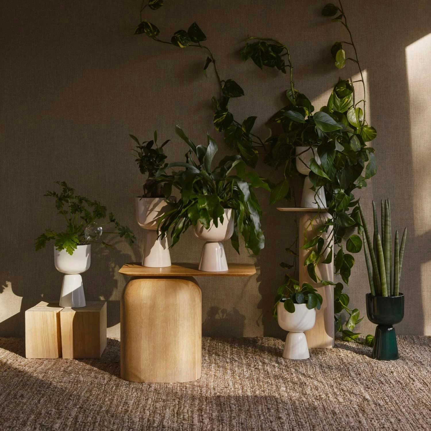 Iittala Nappula Blumentopf 23x15 Cm, Braun 4 Iittala Nappula Blumentopf 23x15 Cm, Braun – Bild 2