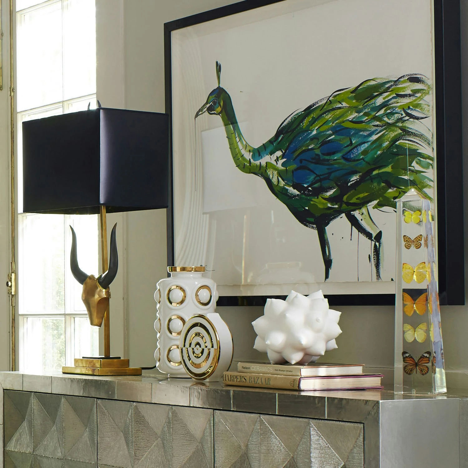 Jonathan Adler Georgia Orb, Weiss 5 Jonathan Adler Georgia Orb, Weiss – Bild 3