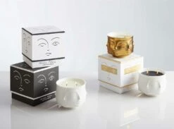 Jonathan Adler Muse Ceramic Candle Duftkerze Gold -Heimdekoration Rabatt jonathan adler muse keramikkerze schwarz 1