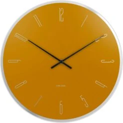 Karlsson Mirror Wanduhr, Ochre