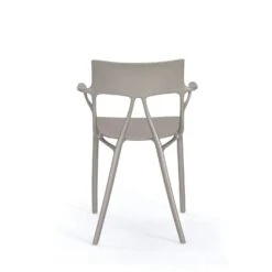 Kartell A.I. Stuhl, Metallic Grey -Heimdekoration Rabatt kartell ai stuhl 13