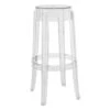 Kartell Charles Ghost-Barhocker 75 Cm, Kristall