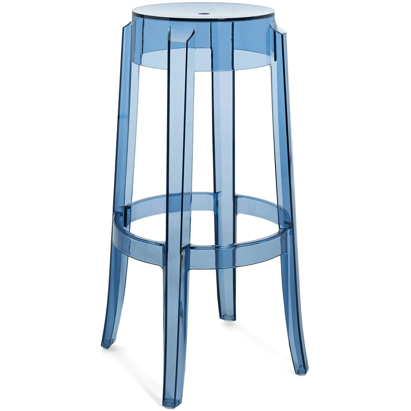 Kartell Charles Ghost Barhocker 75 Cm, Powder Blue 3 Kartell Charles Ghost Barhocker 75 Cm, Powder Blue
