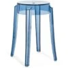 Kartell Charles Ghost-Hocker, Graublau -Heimdekoration Rabatt kartell charles ghost hocker 2