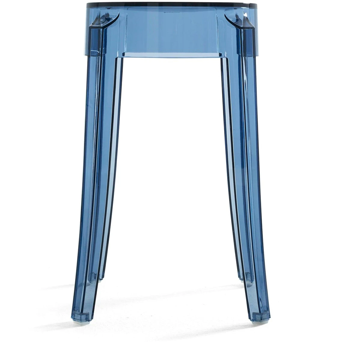Kartell Charles Ghost-Hocker, Graublau 4 Kartell Charles Ghost-Hocker, Graublau – Bild 2