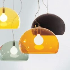 Kartell FL/Y Hängelampe 52 Cm, Bernsteingelb 10 Kartell FL/Y Hängelampe 52 Cm, Bernsteingelb -Heimdekoration Rabatt kartell fl y lampe blau 2