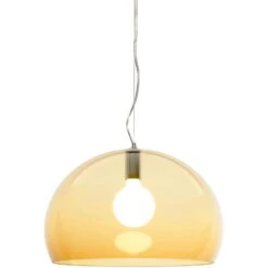 Kartell FL/Y Hängelampe 52 Cm, Bernsteingelb
