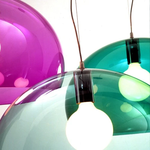 Kartell FL/Y Hängelampe 52 Cm, Bernsteingelb 8 Kartell FL/Y Hängelampe 52 Cm, Bernsteingelb – Bild 6