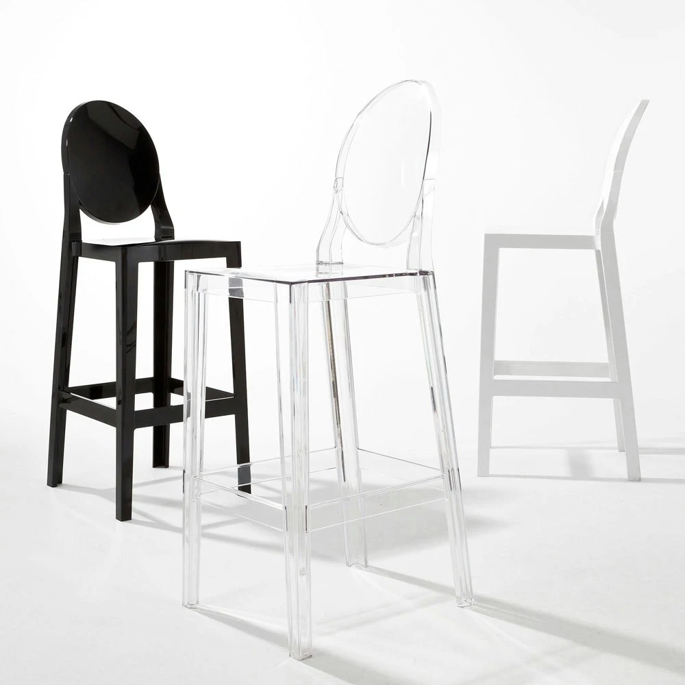 Kartell One More Please Hocker, Kristall 5 Kartell One More Please Hocker, Kristall – Bild 3