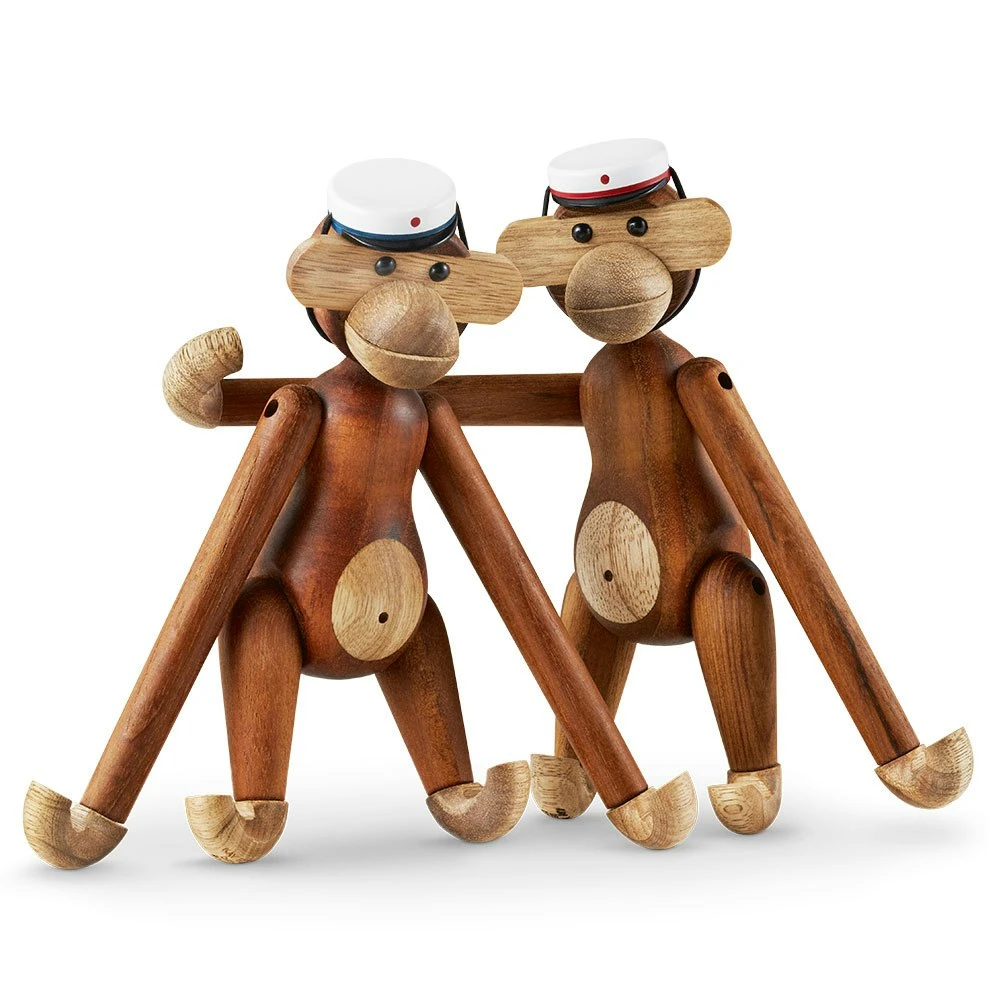 Kay Bojesen Graduation-Kappe Für Affe, Klein, Rot 5 Kay Bojesen Graduation-Kappe Für Affe, Klein, Rot – Bild 3