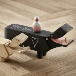 Kay Bojesen Nilpferd -Heimdekoration Rabatt kay bojesen kay bojesen nilpferd 3