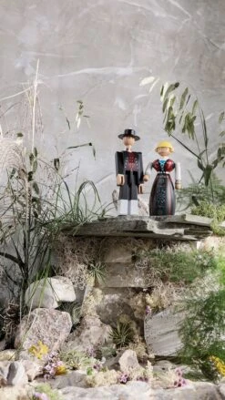 Kay Bojesen Norsk Bunad-Kvinna Holzfigur, Schwarz/Rot / Weiß -Heimdekoration Rabatt kay bojesen norsk bunad kvinna svart rod vit 4