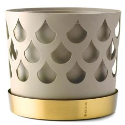 Klong Trio Drop Topf Beige, 18 Cm / Medium
