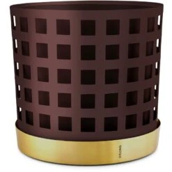 Klong Trio Square Topf Dunkelrot, Ø28 Cm / Large