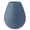 Knabstrup Keramik Earth Vase 24 Cm, Blue -Heimdekoration Rabatt knabstrup keramik earth vase blue 1