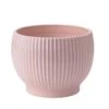 Knabstrup Keramik Übertopf Profiliert Ø16,5 Cm, Rosa