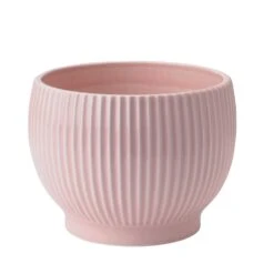 Knabstrup Keramik Übertopf Profiliert Ø16,5 Cm, Rosa