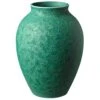Knabstrup Keramik Vase 12,5 Cm, Green -Heimdekoration Rabatt knabstrup keramik vase green 8