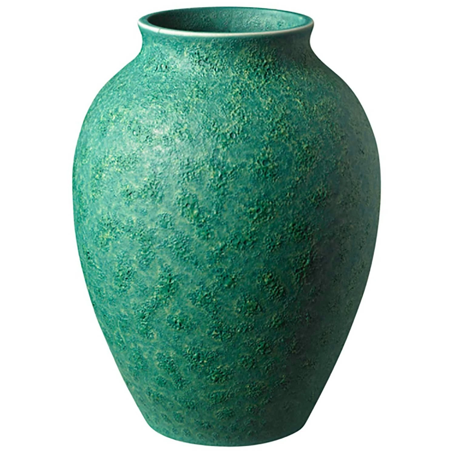 Knabstrup Keramik Vase 12,5 Cm, Green 3 Knabstrup Keramik Vase 12,5 Cm, Green