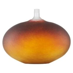 Kosta Boda BV Beans AC -20, Goldbraun Satin