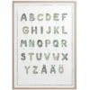 Alfabet Poster 50x70 Cm