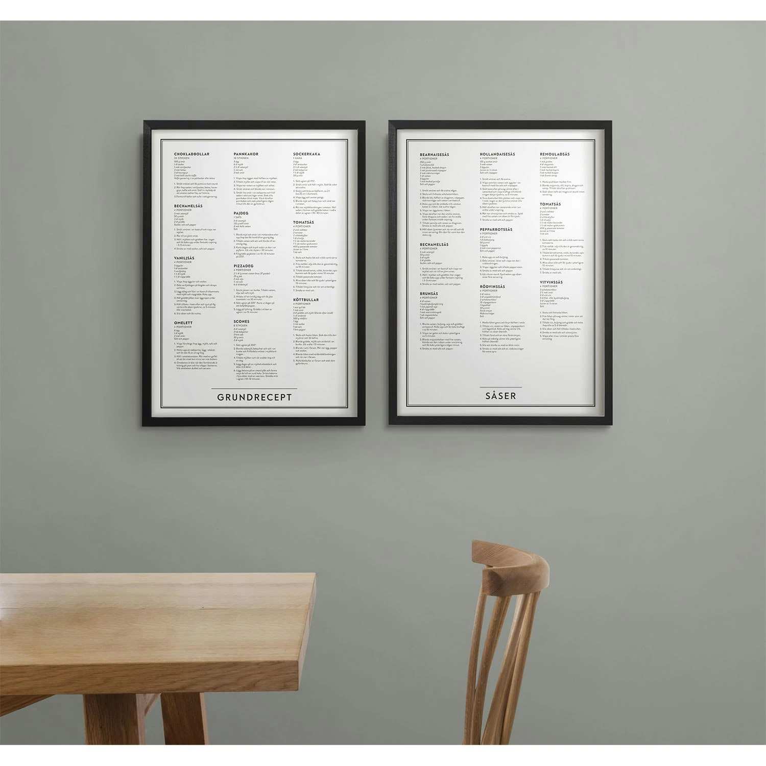 Sauces Poster, 50x70 Cm 4 Sauces Poster, 50x70 Cm – Bild 2