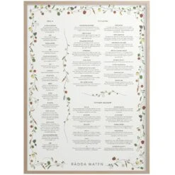 Rädda Maten Poster 30x40 Cm