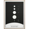 Solar System Poster, 30x40 Cm -Heimdekoration Rabatt kunskapstavlan solar system poster 0
