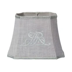 Plain Linen, Lampenschirm 25 Cm, Quadratisch