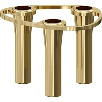 LIND DNA Lind Curve Kerzenhalter Basis Kombinierbar, Vergoldet 4 LIND DNA Lind Curve Kerzenhalter Basis Kombinierbar, Vergoldet – Bild 2