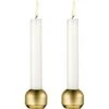 LIND DNA Silhouette 34 Kerzenhalter 2-er Set, Gold -Heimdekoration Rabatt lind dna silhouette 34 kerzenhalter 2 er set 4
